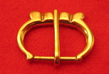 Buckle, Bronze, 4-lobe, 3/8" - Click Image to Close