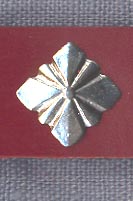 Mount, Pewter, ''Fluted Pyramid'', pkg of 3
