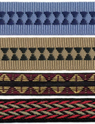 tied garter material