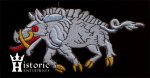 (image for) Badge, Livery, Silver (argent) Boar