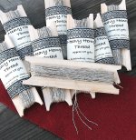 (image for) Hemp thread, 3 ply splittable