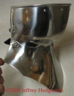 (image for) Bevor, circa 1480, Spring Steel