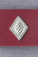 (image for) Mount, Pewter, ''Granulated Diamond'', pkg of 3