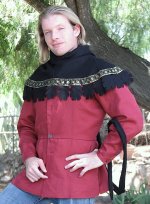 (image for) Hood, Embellished, Black Wool