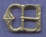 (image for) Buckle, Bronze, Armour, 3/4", pkg of 2