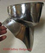 (image for) Bevor, circa 1470, Spring Steel