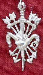(image for) Charm, Pewter, Battle Archers