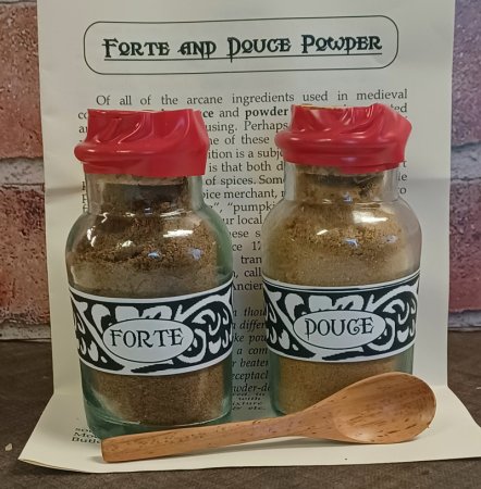(image for) Forte and Douce Powder set- cork bottle