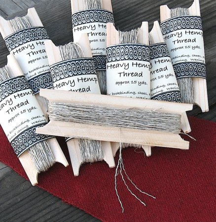(image for) Hemp thread, 3 ply splittable