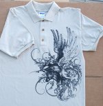 (image for) Polo Shirt, Winged jousting helmet