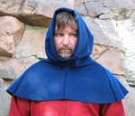 (image for) Hood, Plain edge, late 14th-early 15th Century, Wool