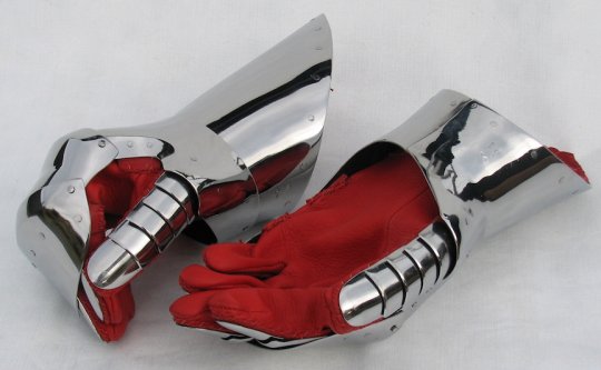 (image for) Gauntlets, Milanese, c1450-60