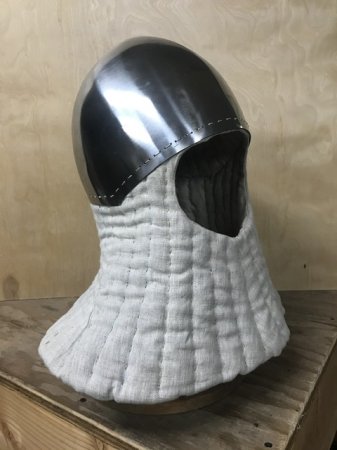 (image for) Basinet with quilted linen Aventail