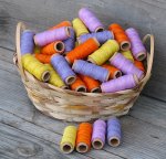 (image for) Hemp thread, colours