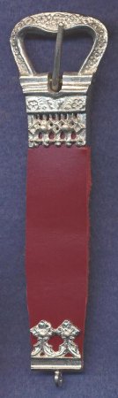 (image for) Buckle and Chape Set, Pewter, 15th C., 3/4"