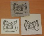 (image for) Woodblock Print, Veronica's Veil Vernicle