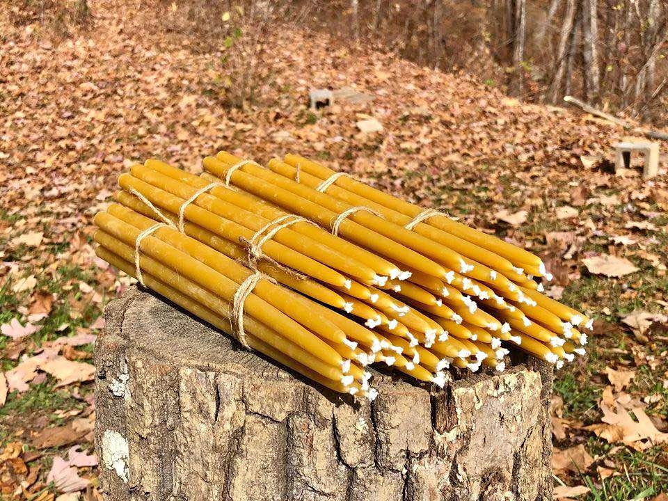 (image for) Candles, Beeswax, 1 pair