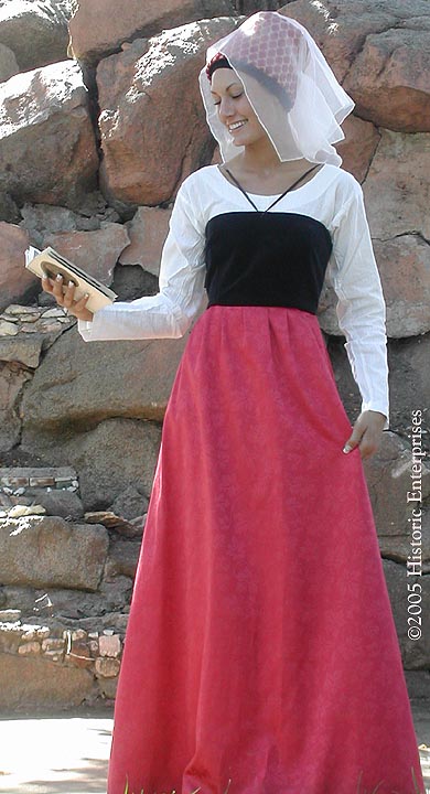 Medieval Linen Brassiere (15th Century) – Larva – Historical Dressmaking