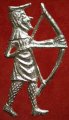 (image for) Badge, Secular, Longbowman, 14th-early 15th century