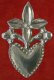 (image for) Badge, Flowering heart lovers' token, 14th-15th century