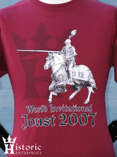 (image for) T-Shirt, World Invitational Joust 2007 - Click Image to Close