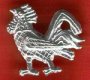 (image for) Pin, Pewter, Rooster