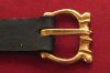 (image for) Buckle, Bronze, Four Ridge-Two Knop, 1/2"