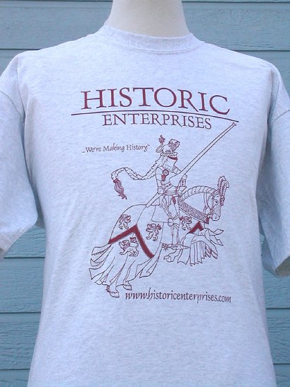 (image for) T-Shirt, Historic Enterprises - Click Image to Close