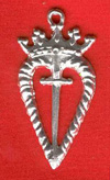 (image for) Charm, Pewter, Sword of Honour - Click Image to Close