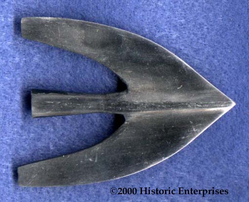 (image for) Arrowhead, Broadhead, Rounded Swallowtail - Click Image to Close